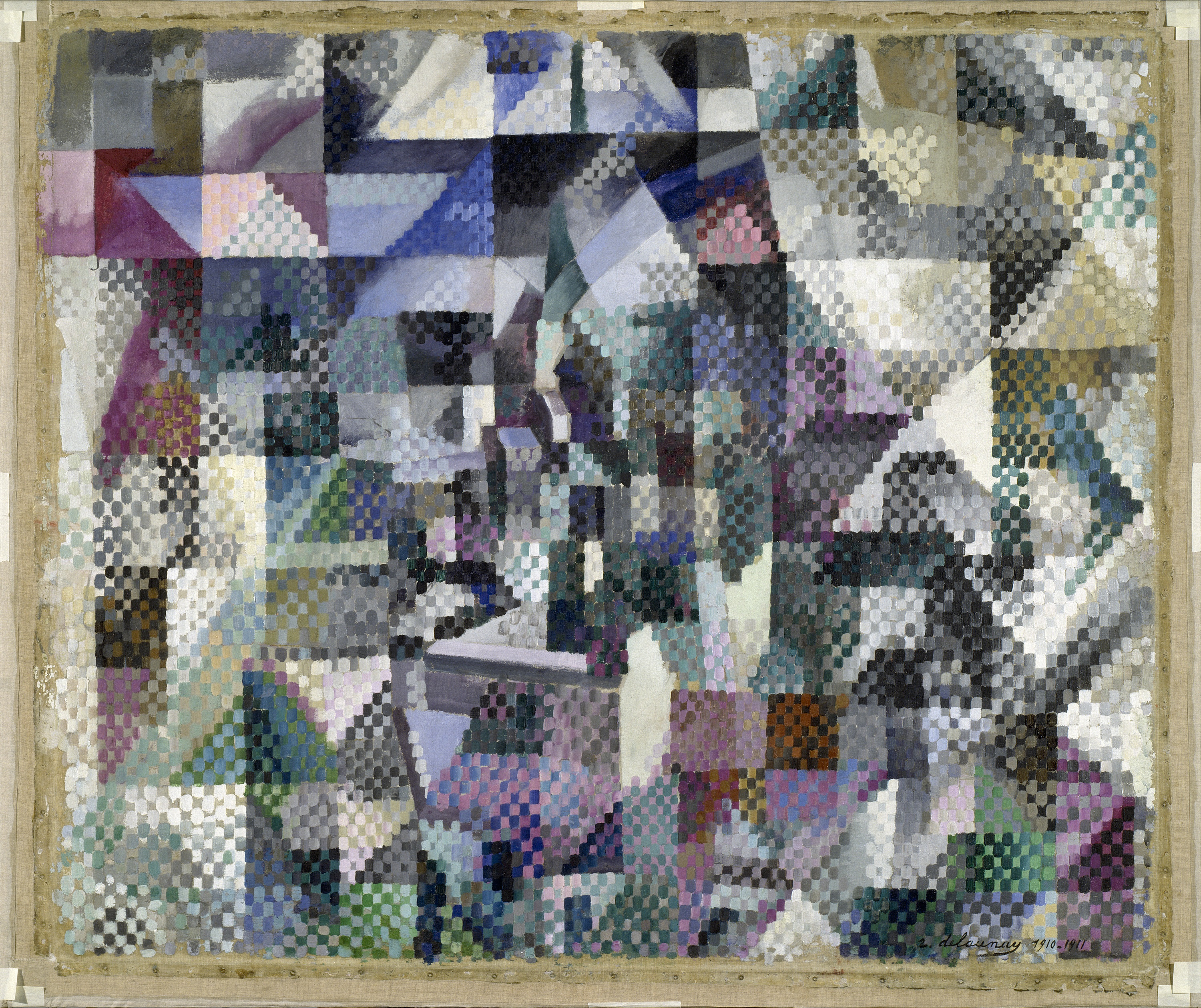 Robert Delaunay, Window on the City No. 3 (1911).